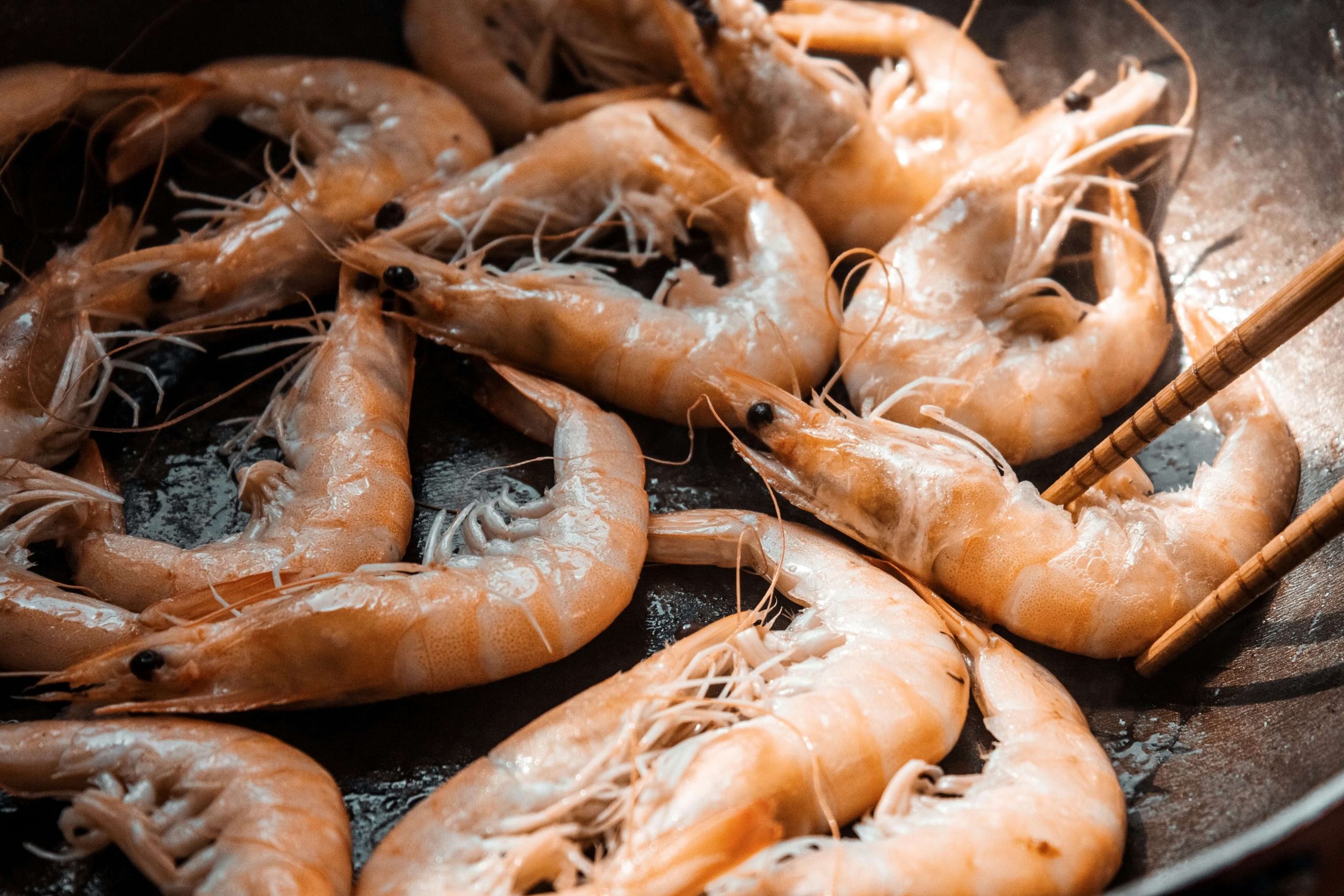 arroz negro con gambas